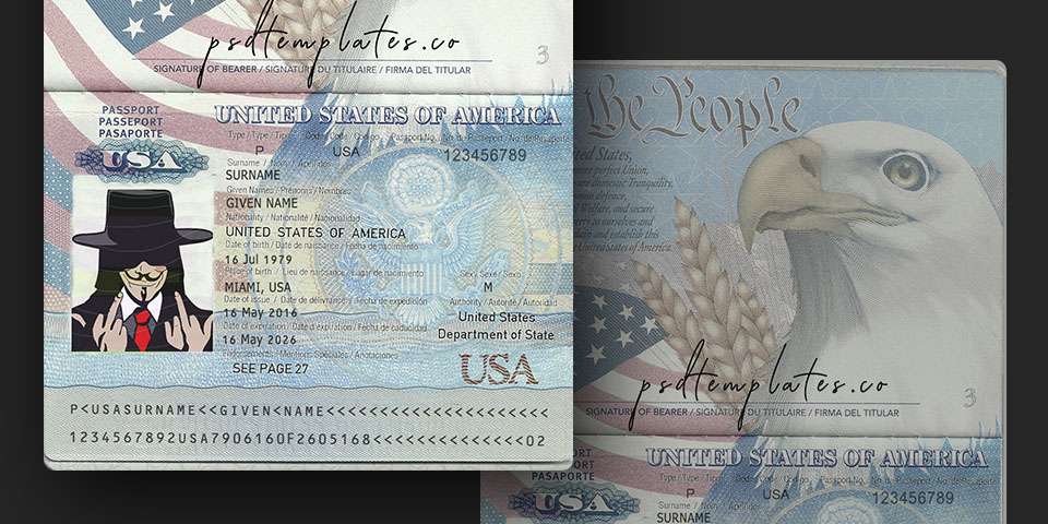 USA | SALE | Passport