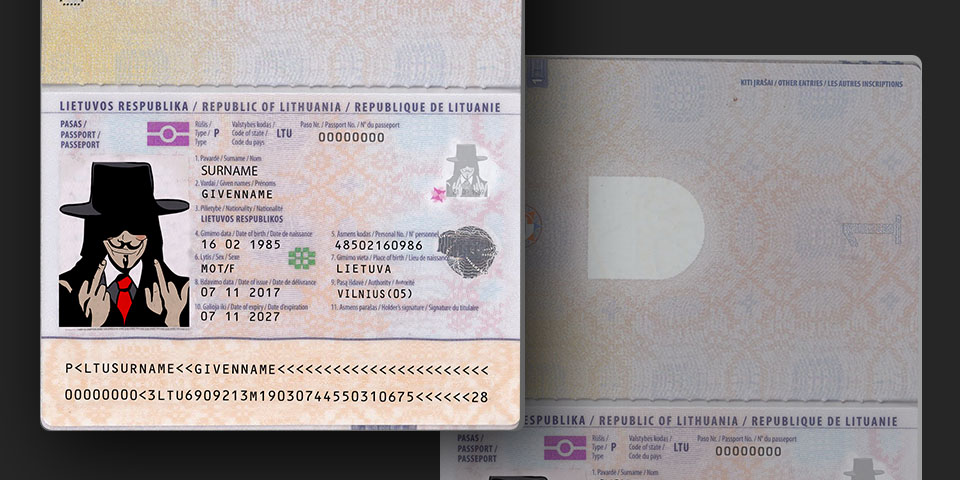 Lithuania passport