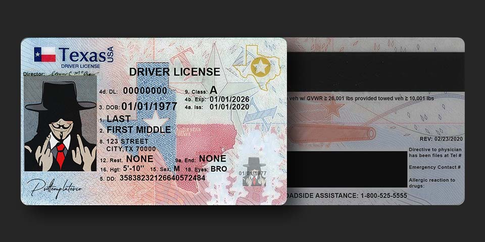 NEW Driver license | Texas