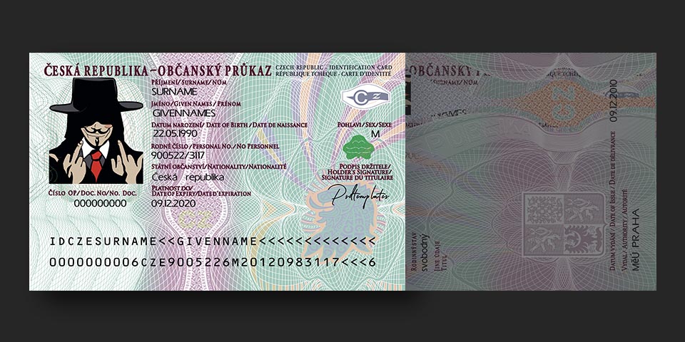 Identity card | cze | book